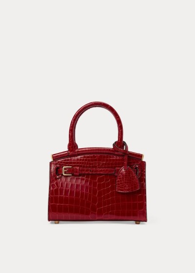 Women's Ralph Lauren Alligator Mini RL50 Handbags | 652403DLU